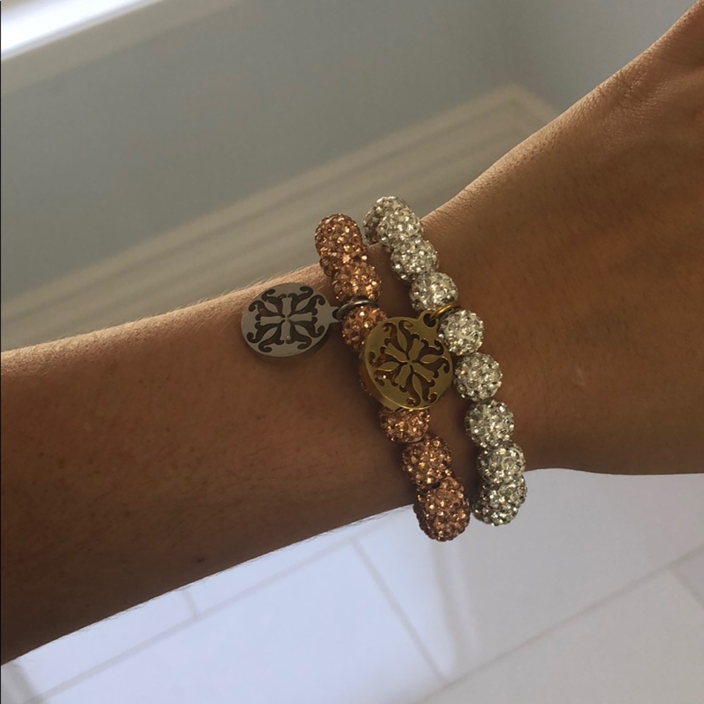 Two Rustic Cuff bracelets